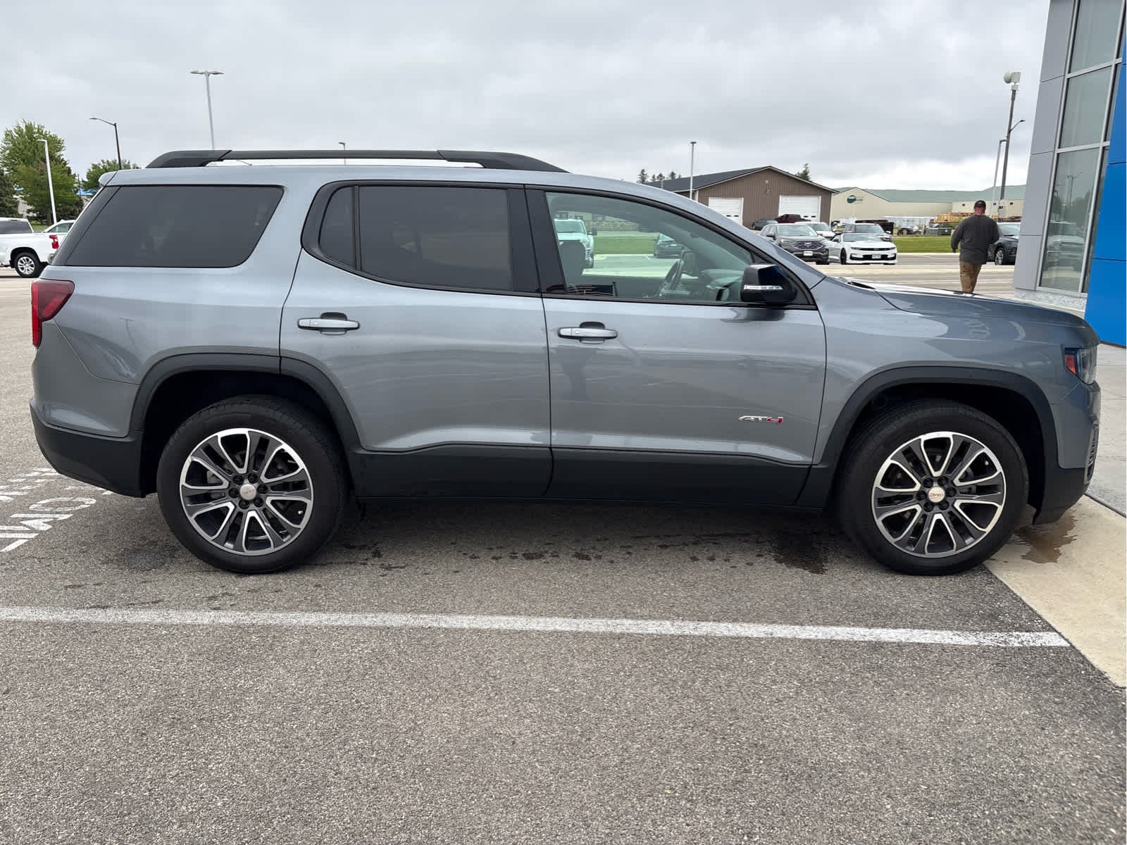 Used 2020 GMC Acadia AT4 with VIN 1GKKNLLS2LZ216574 for sale in Spring Valley, Minnesota