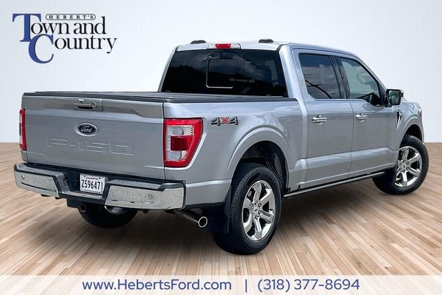 Used 2023 Iconic Silver Metallic Ford Lariat image 11