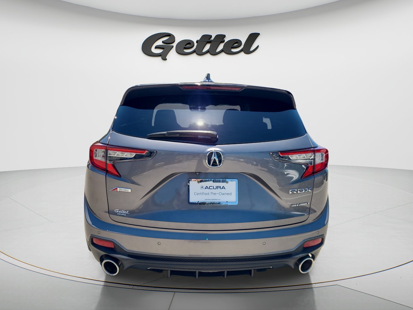 Certified Used 2022 Liquid Carbon Metallic Acura SH-AWD A-SPEC ADV image 34