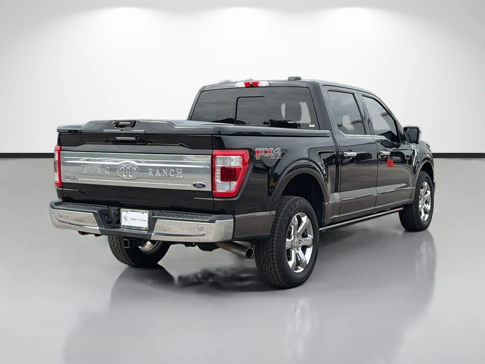 Used 2021 Agate Black Metallic Ford King Ranch image 3