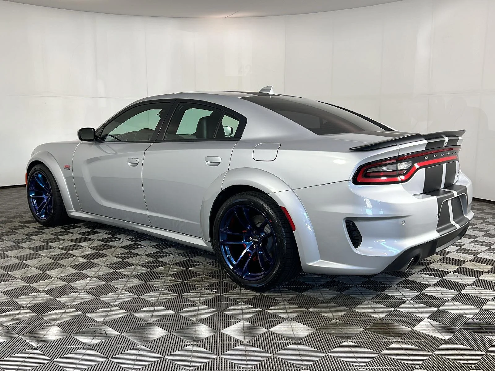 Used 2021 Triple Nickel Clearcoat Dodge Scat Pack Widebody image 9