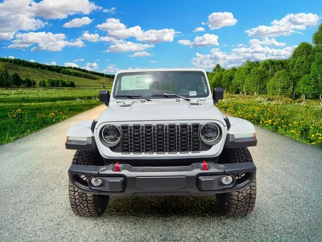 New 2026 Bright White Clear-Coat Exterior Paint Jeep Rubicon X image 8