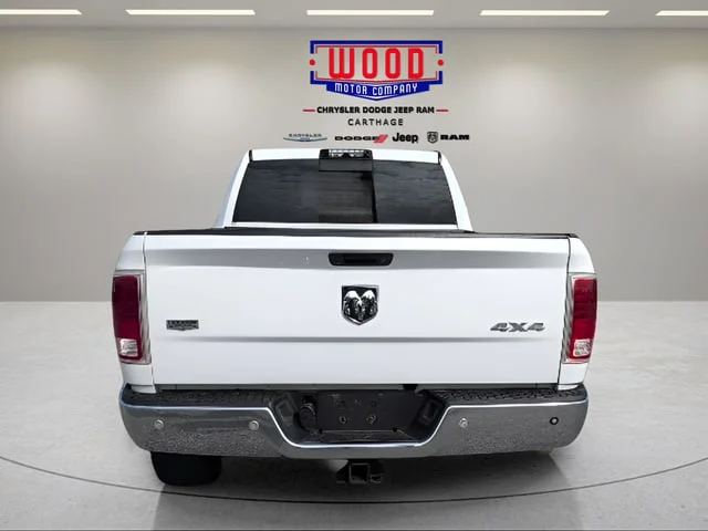 Used 2017 Bright White Clearcoat Ram Laramie image 4