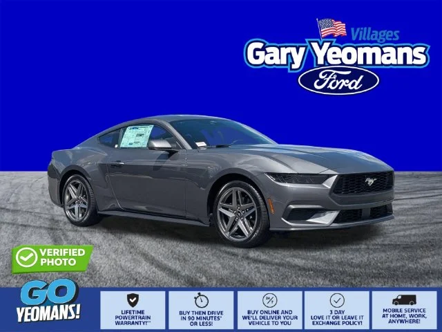 New 2026 Carbonized Gray Metallic Ford EcoBoost® Fastback image 1