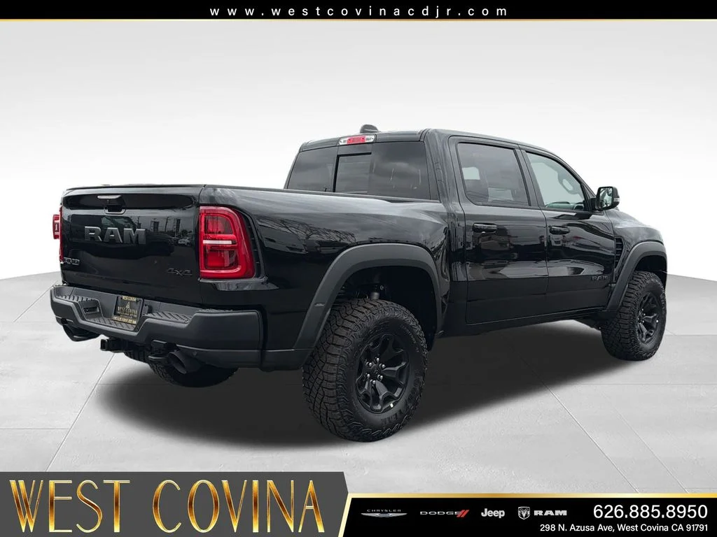 New 2026 Diamond Black Crystal Pearl-Coat Exterior Paint RAM RHO image 5