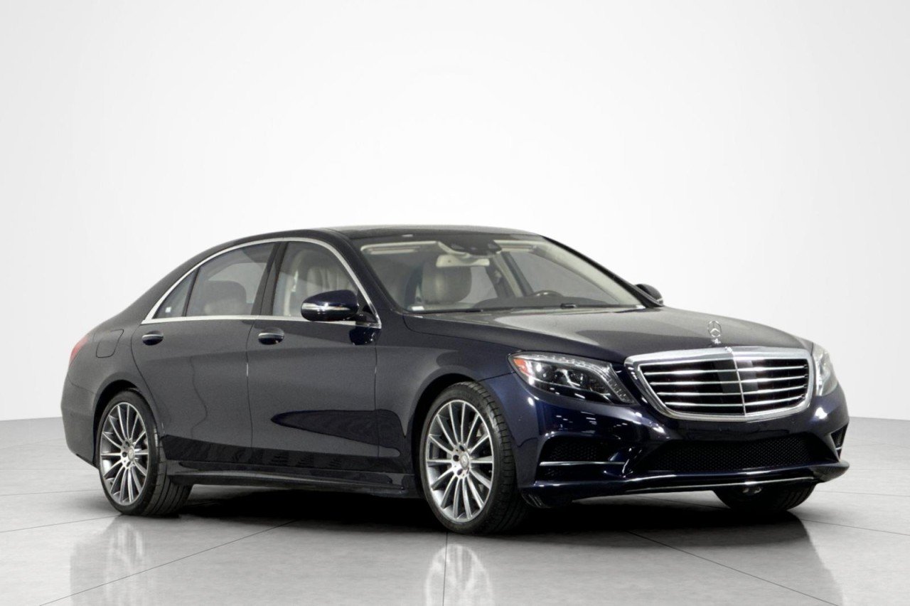 Used 2015 Lunar Blue Metallic Mercedes-Benz S 550 image 7