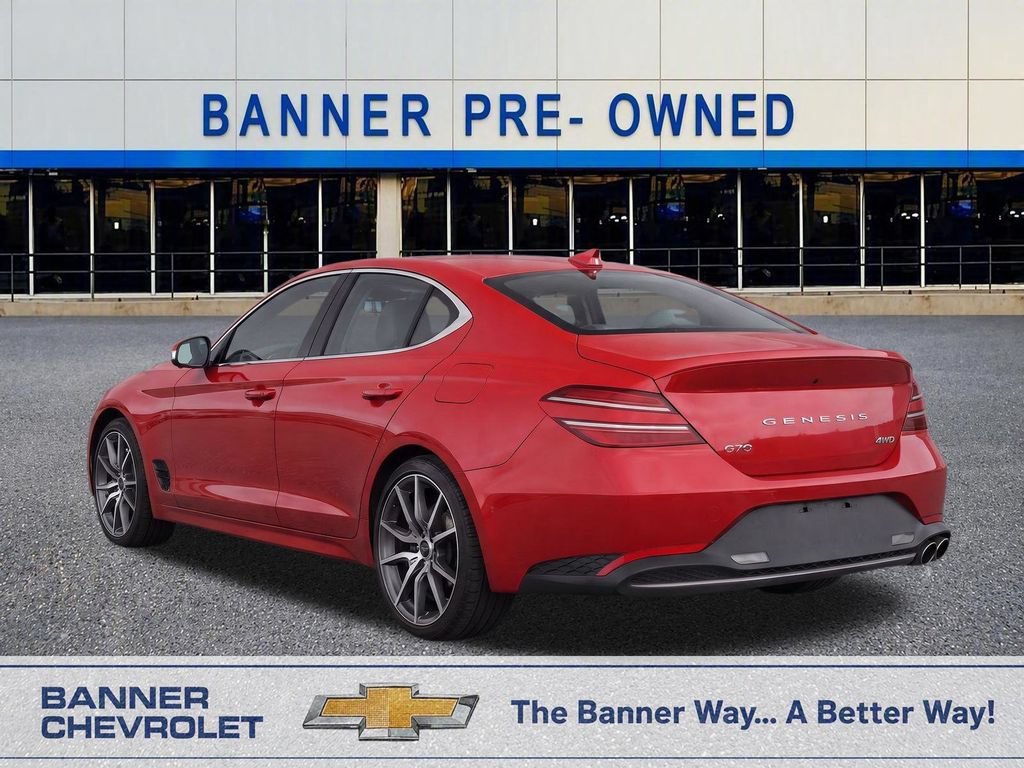 Used 2023 Red Genesis 2.0T AWD image 4