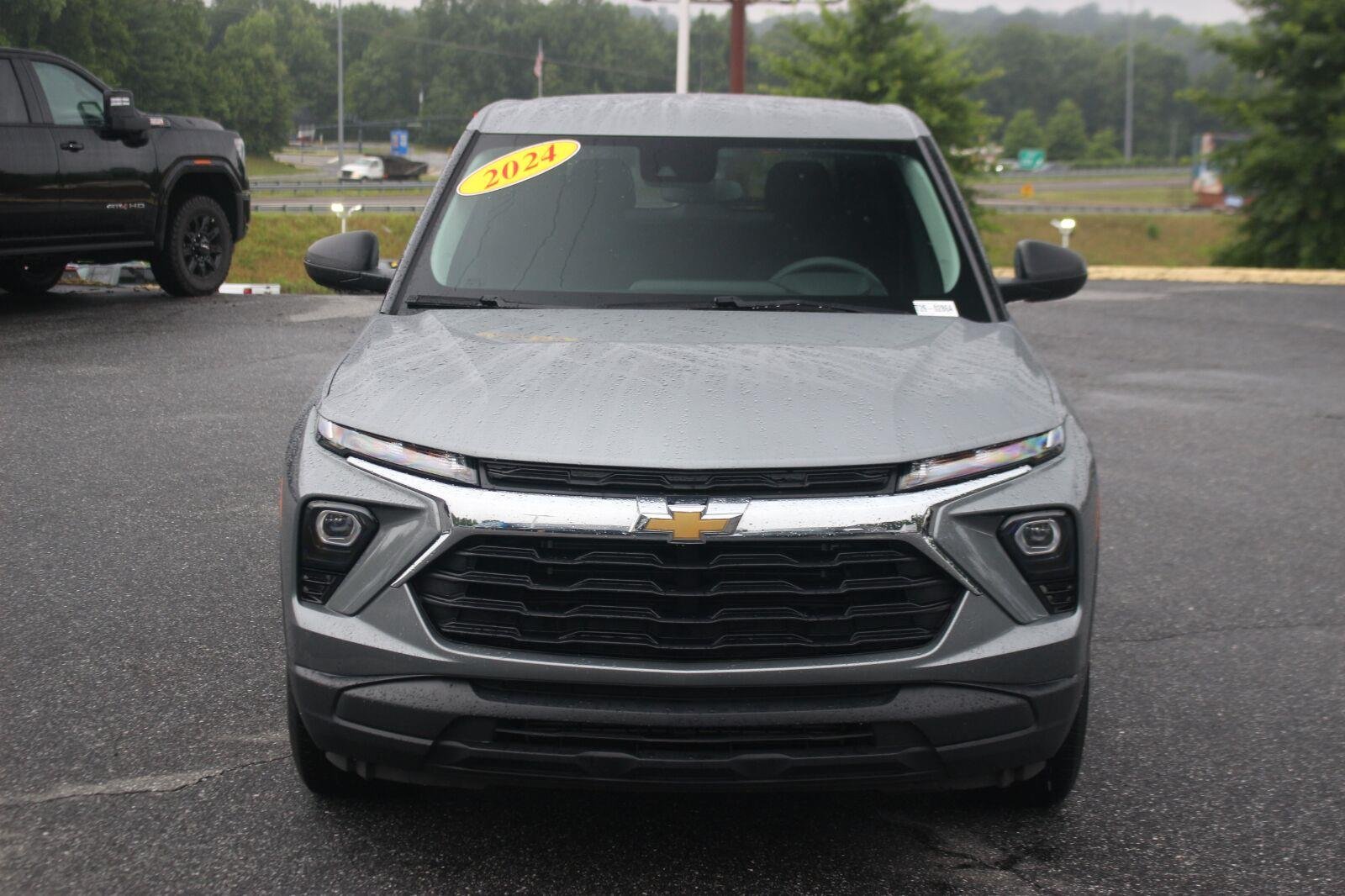 Used 2024 Sterling Gray Metallic Chevrolet LS image 2