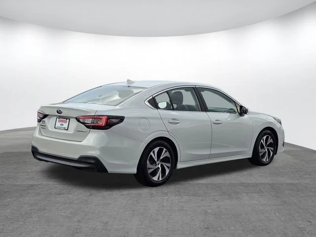 Certified Used 2022 Crystal White Pearl Subaru Premium image 4