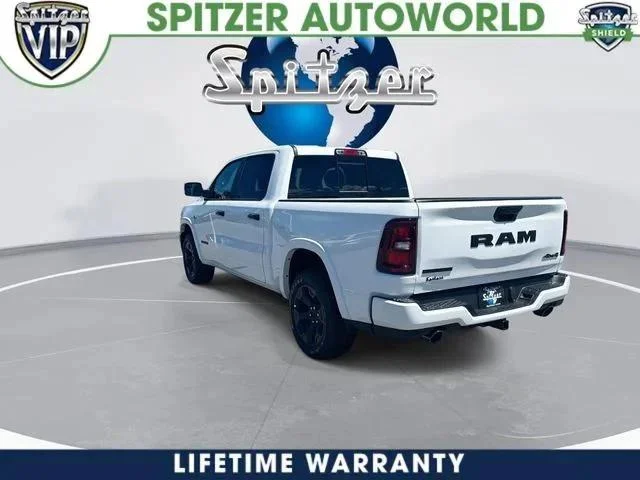 New 2026 Bright White Clear-Coat Exterior Paint RAM BIG HORN image 7