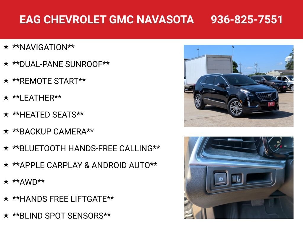 Used 2023 Black Cadillac Premium Luxury image 4