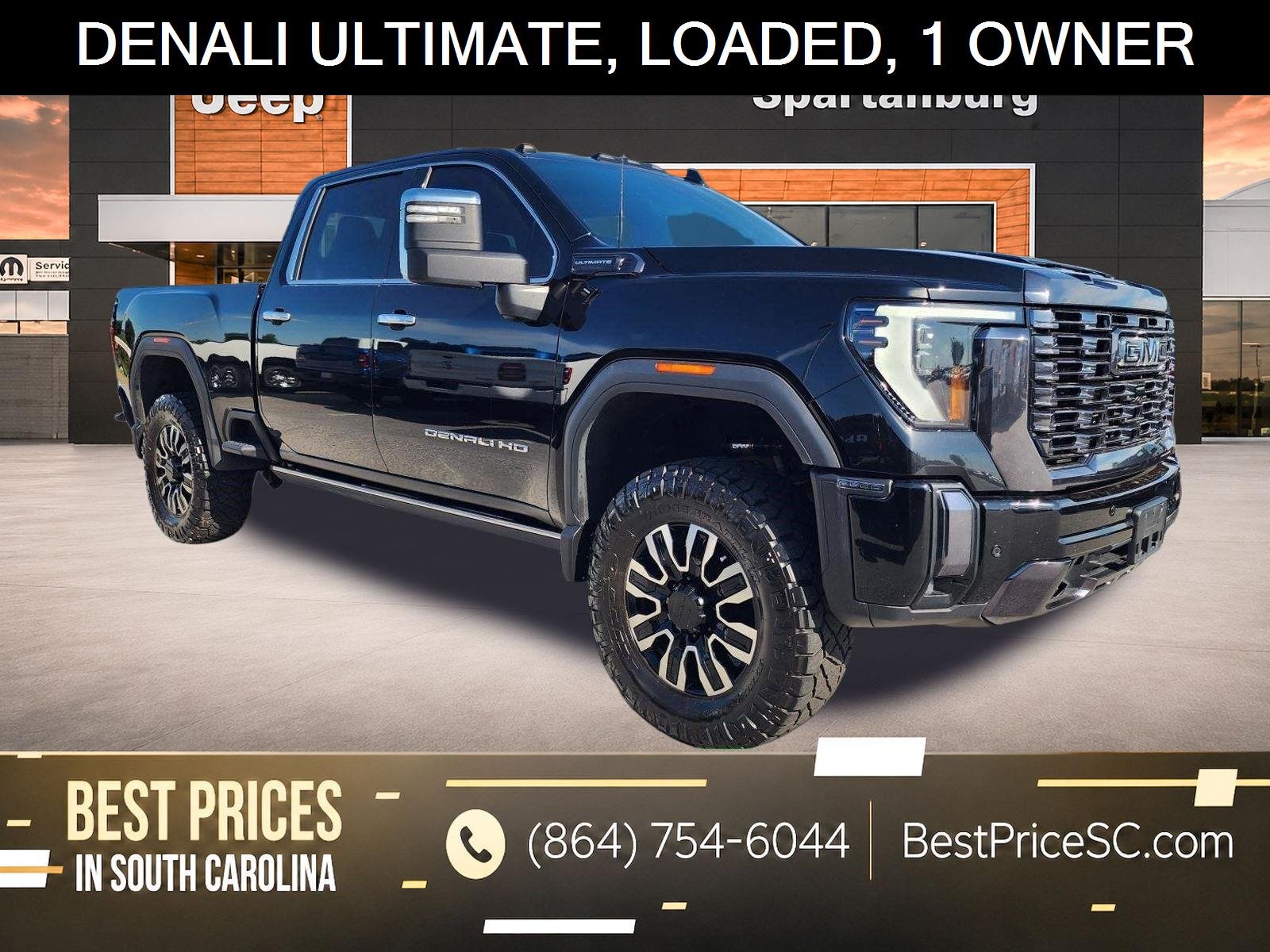 Used 2024 Onyx Black GMC Denali Ultimate image 1