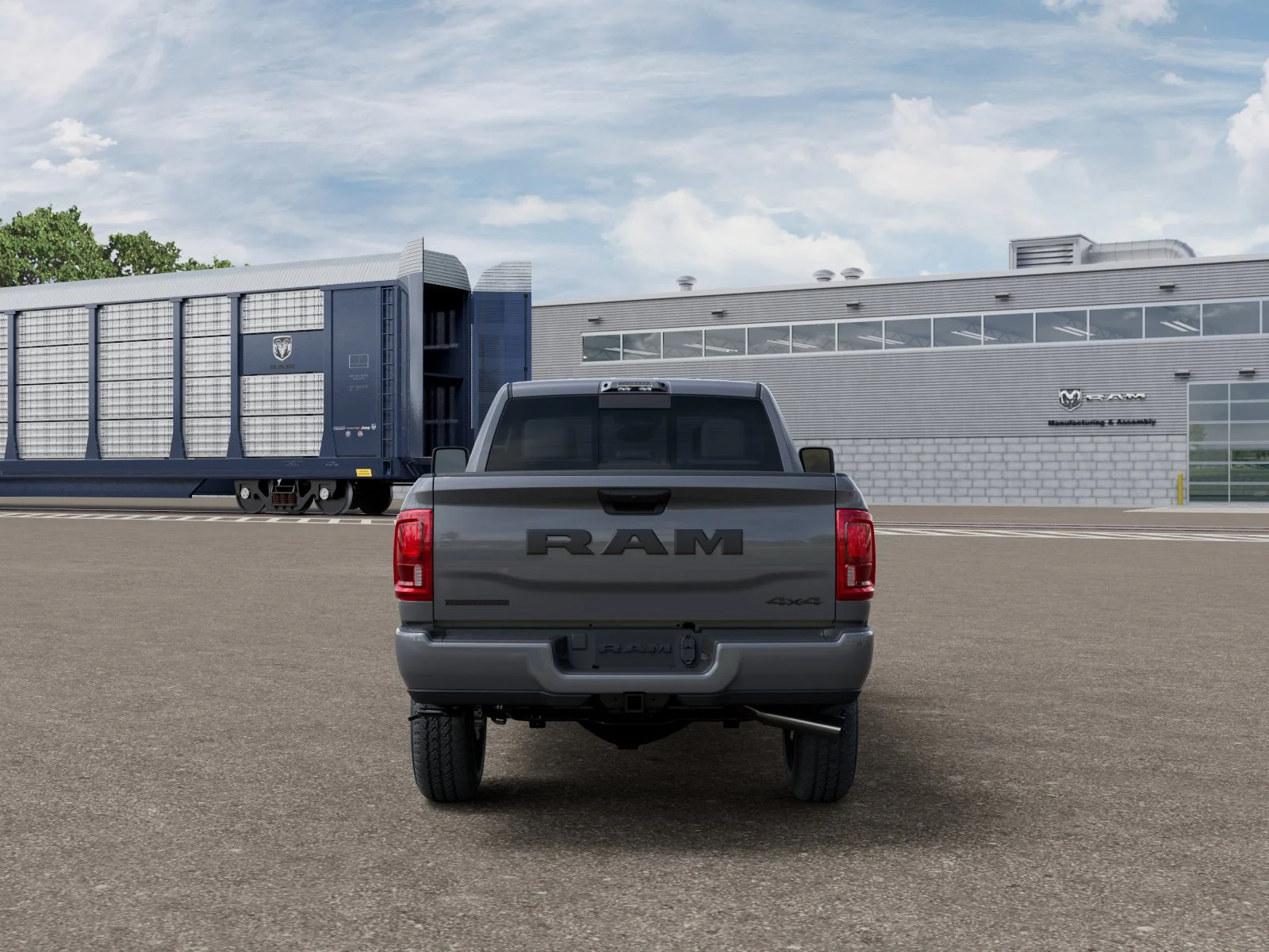 New 2027 Ceramic Gray Clearcoat RAM Big Horn image 35