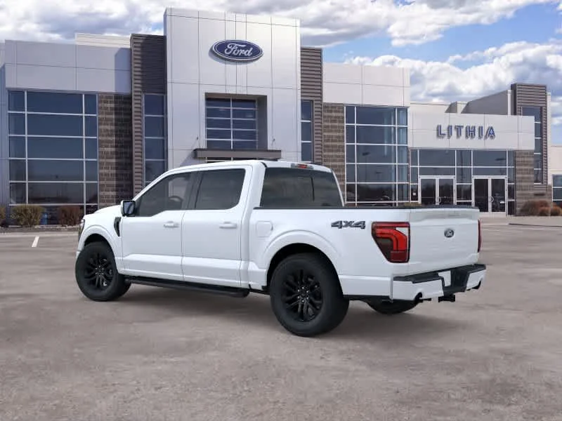 New 2026 Star White Metallic Tri-Coat Ford Lariat® image 4