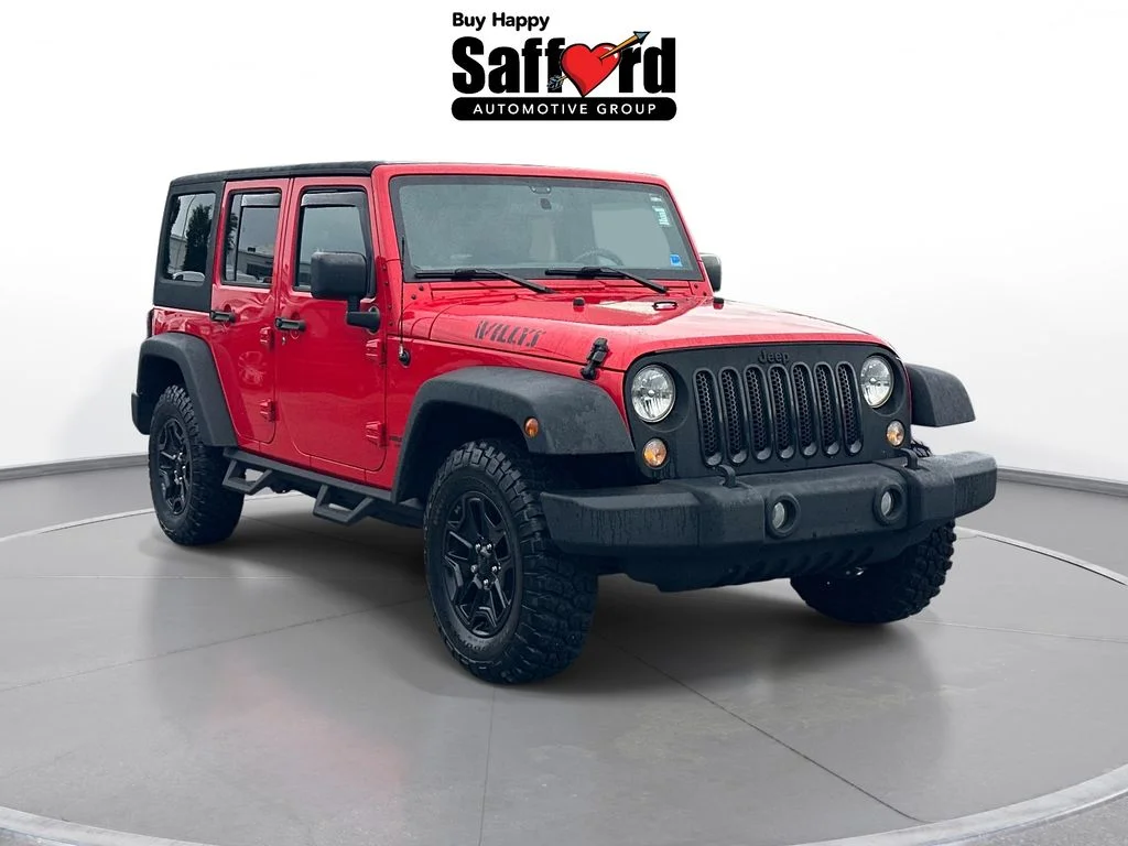 Used 2017 Red Jeep Unlimited Sport image 9