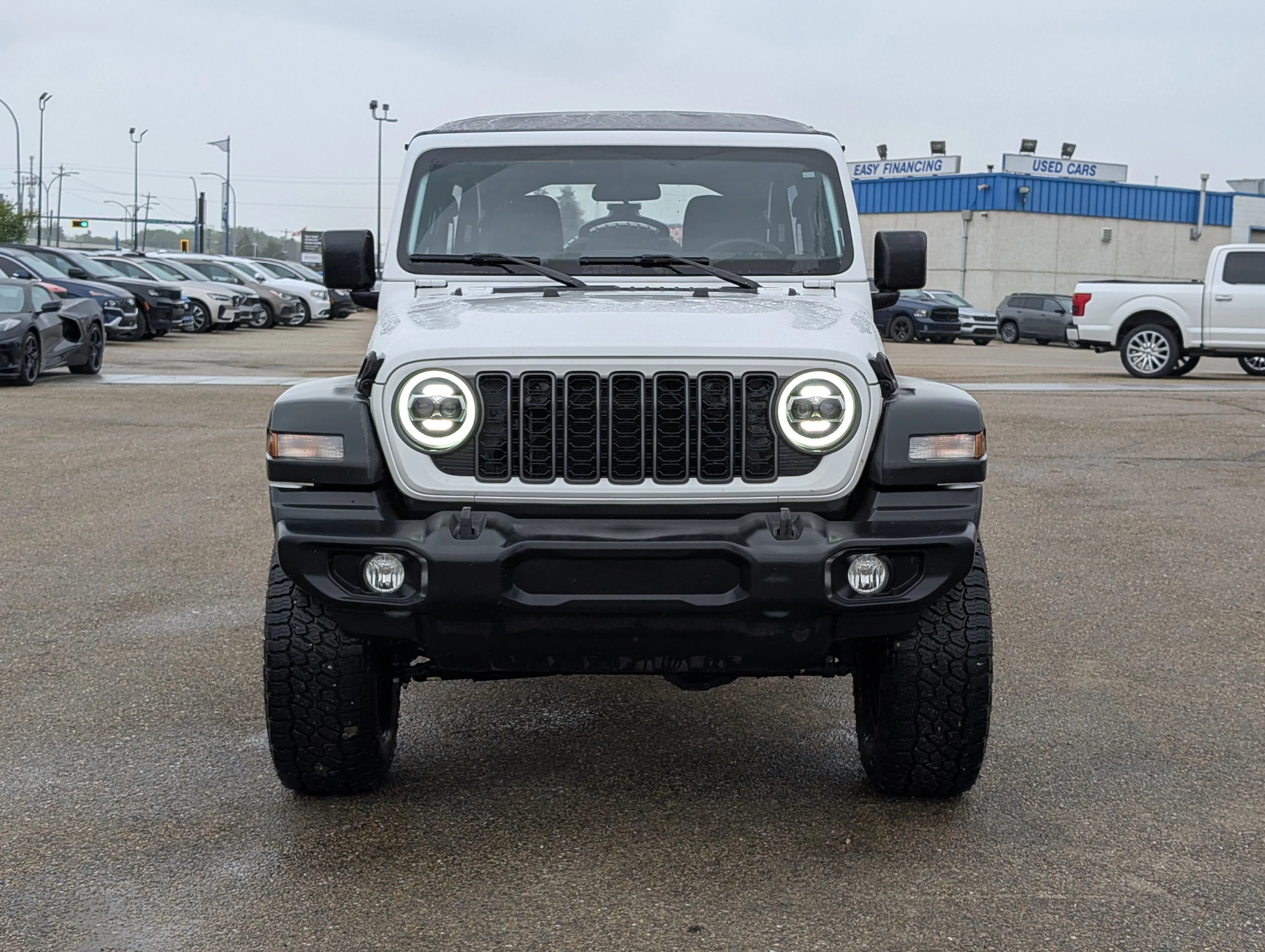 Used 2025 Bright White Jeep Sport image 10