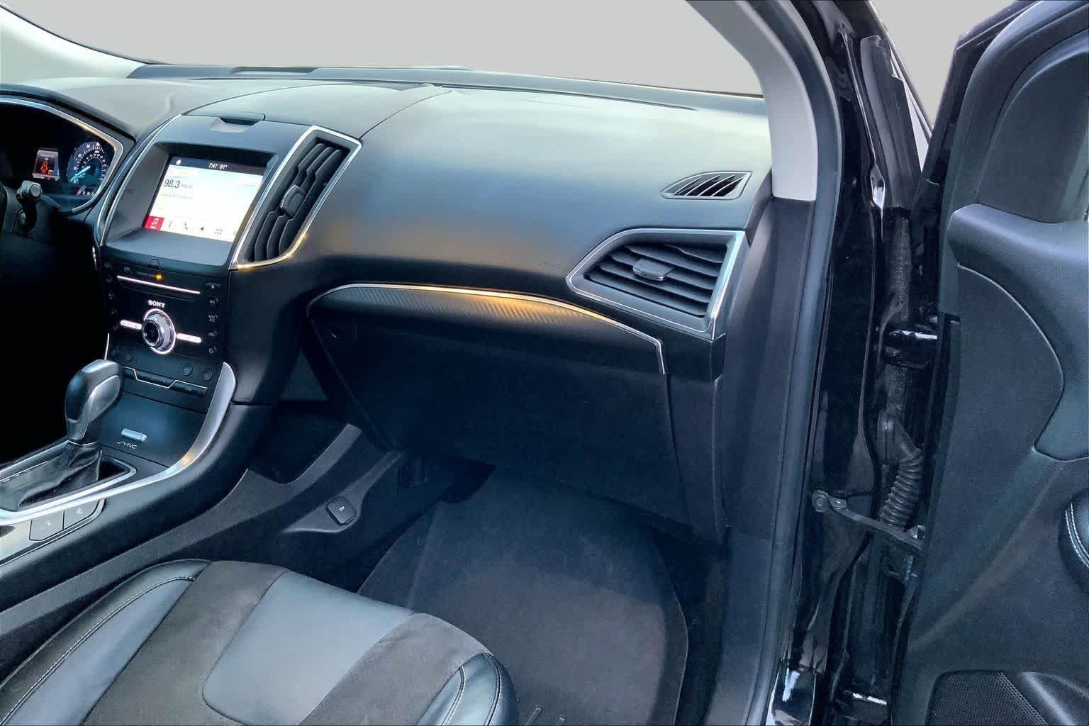 Used 2017 Shadow Black Ford Sport image 15