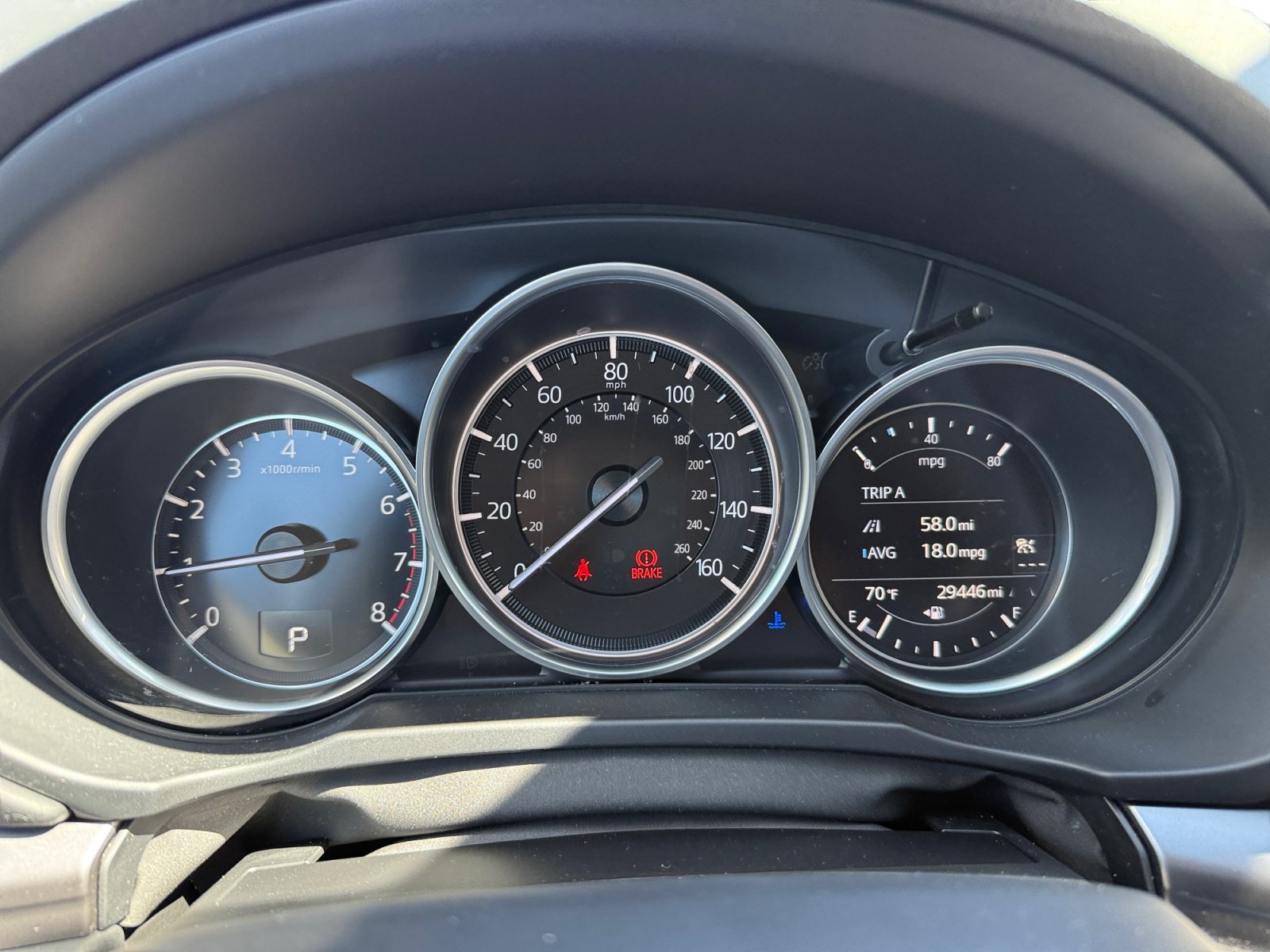 Used 2019 Crystal Blue Mazda Touring image 11