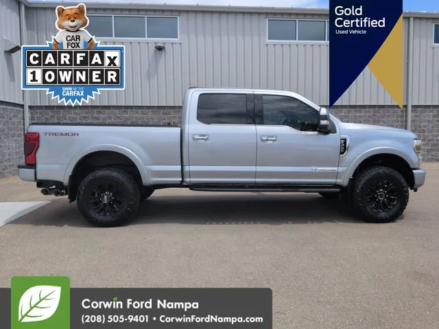 Certified Used 2021 Silver Ford Platinum image 2