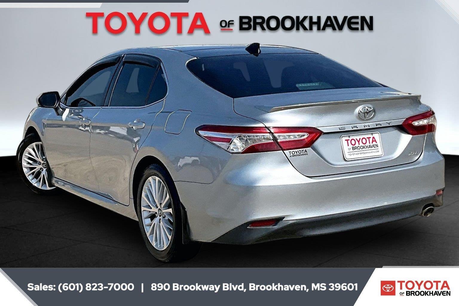 Used 2019 Toyota Camry XLE with VIN 4T1B11HK4KU854207 for sale in Brookhaven, MS