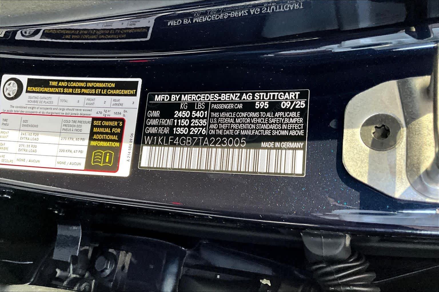 New 2026 Nautical Blue Metallic Mercedes-Benz E 350 image 16