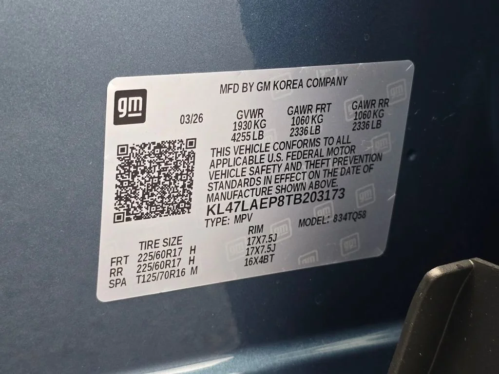 New 2026 Ocean Blue Metallic Buick Preferred image 32