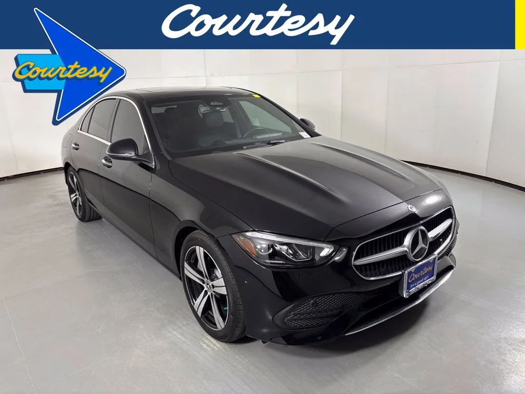Used 2025 Black Mercedes-Benz C 300 image 1