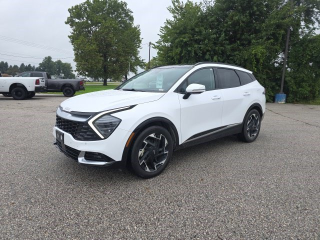 Used 2023 Glacial White Pearl Kia SX-Prestige image 3