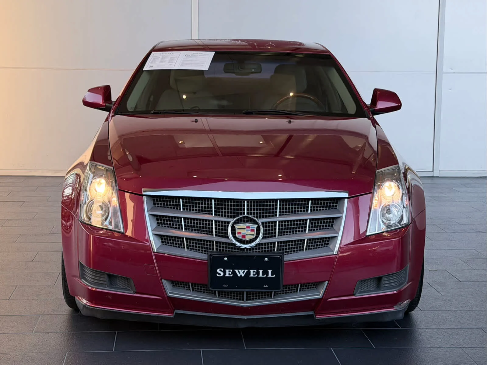 Used 2011 CRYSTAL RED TINTCOAT Cadillac Luxury image 2