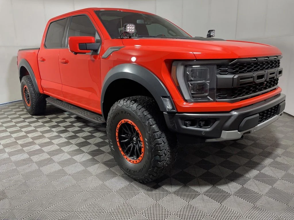 Used 2023 Orange Ford Raptor image 2