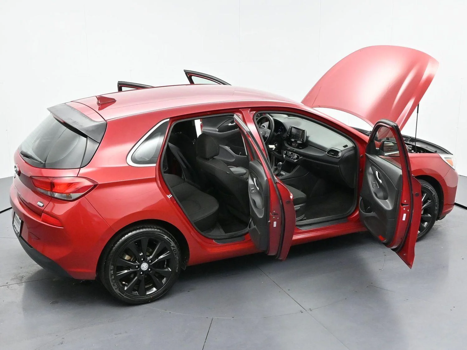 Used 2019 Scarlet Red Pearl Hyundai Auto image 37