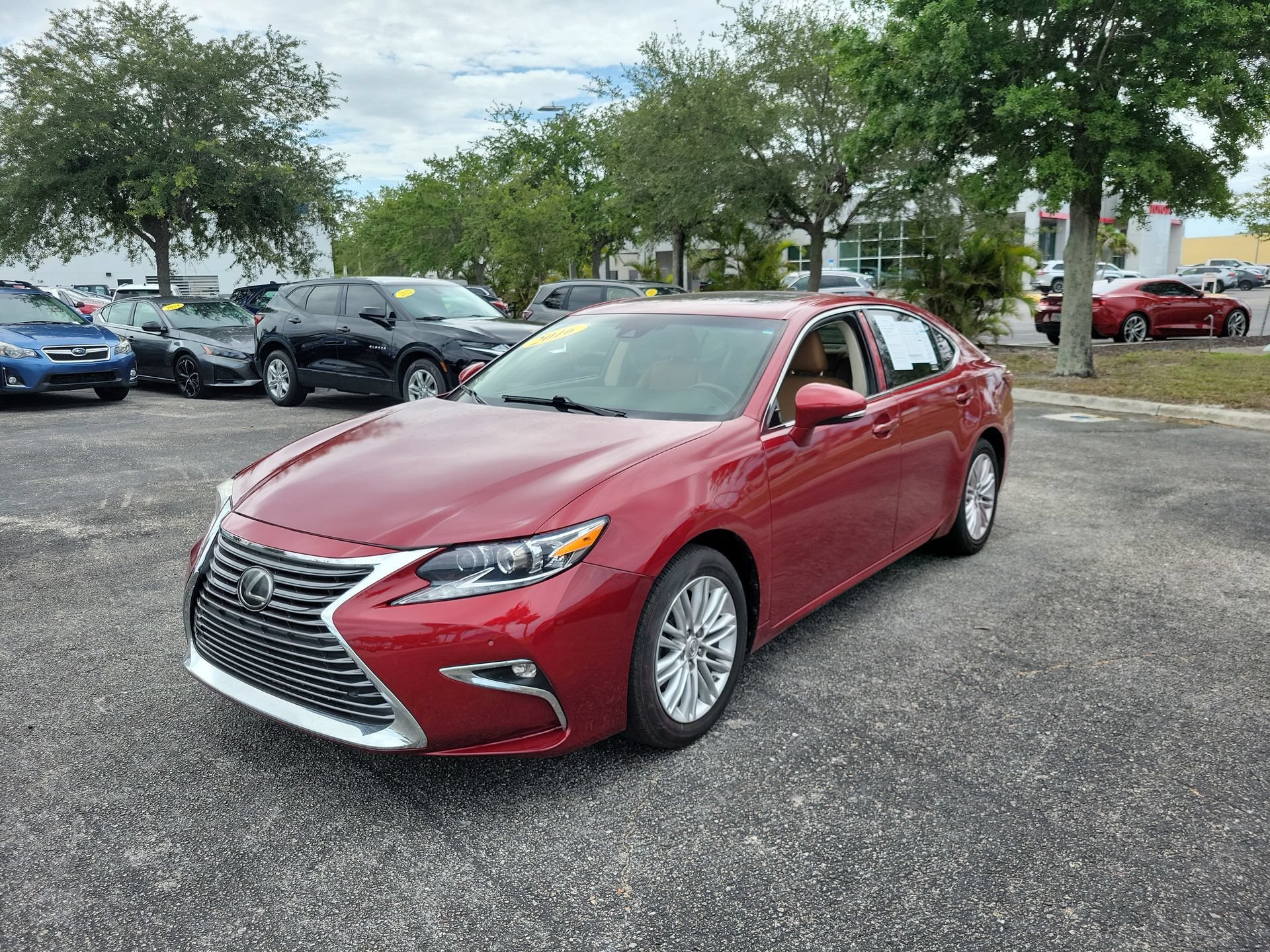 Used 2016 Matador Red Mica Lexus 350 image 9