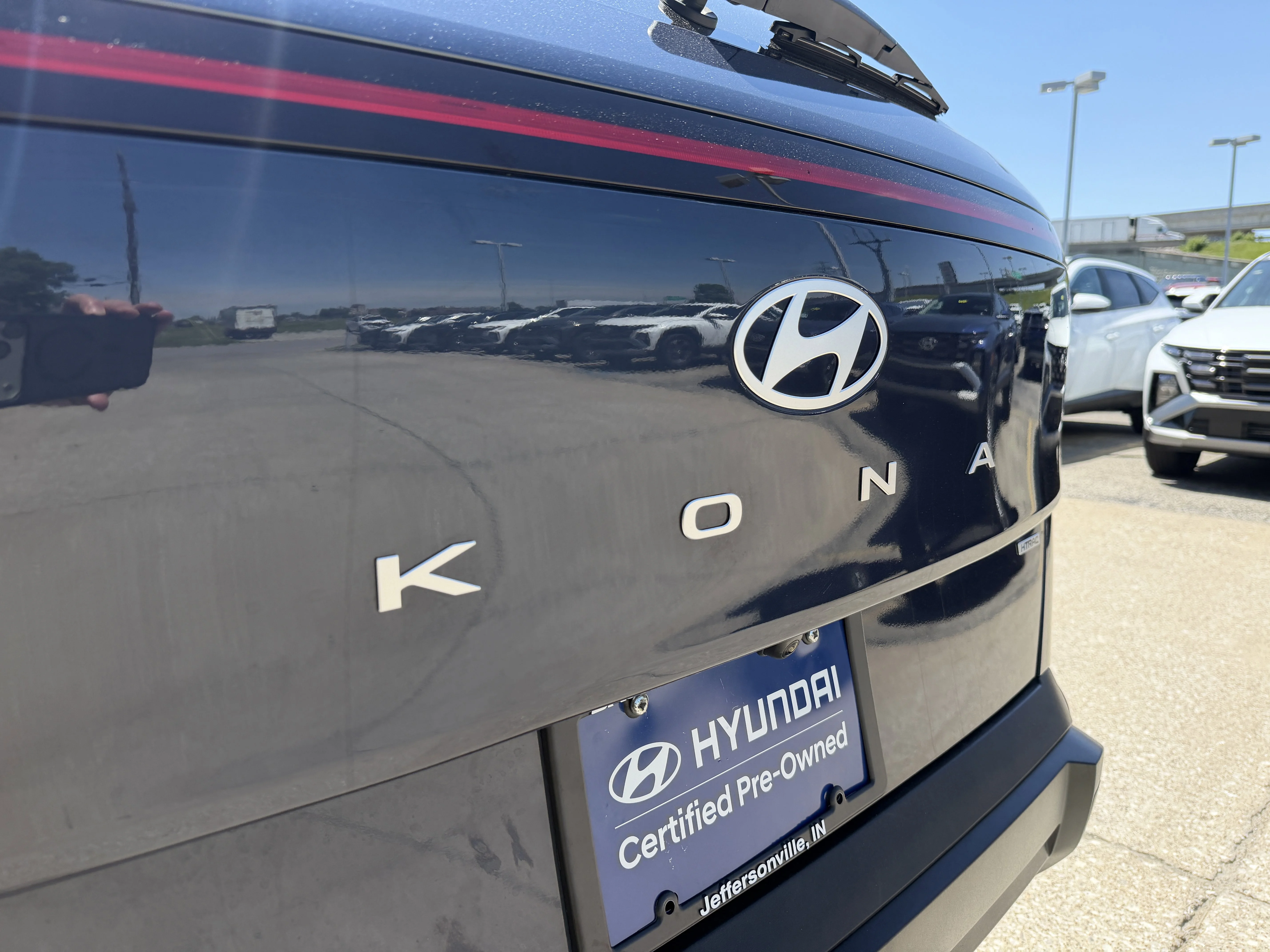Used 2026 Denim Blue Pearl Hyundai SEL Sport image 8