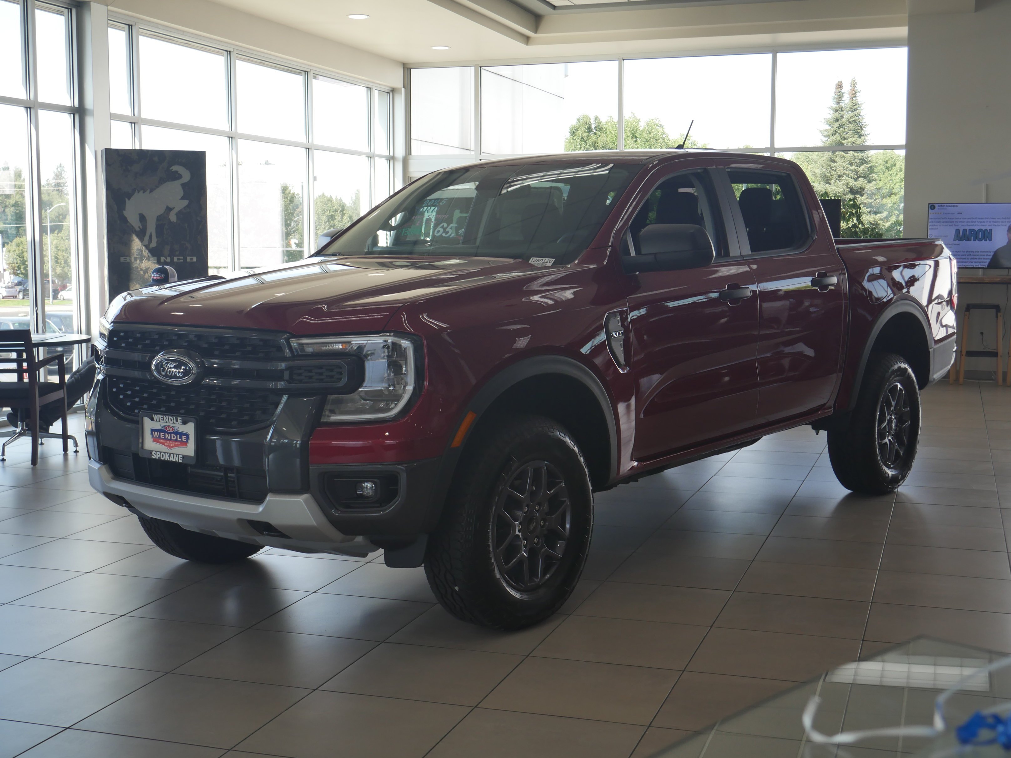 New 2026 Ruby Red Metallic Tinted Clearcoat Ford XLT image 2
