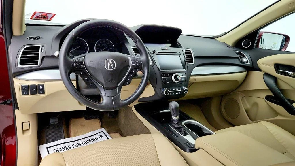 Used 2018 Basque Red Pearl II Acura AWD w/Advance Pkg image 13