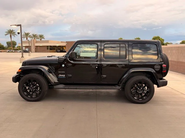 Certified Used 2024 Black Jeep Sahara 4xe image 10