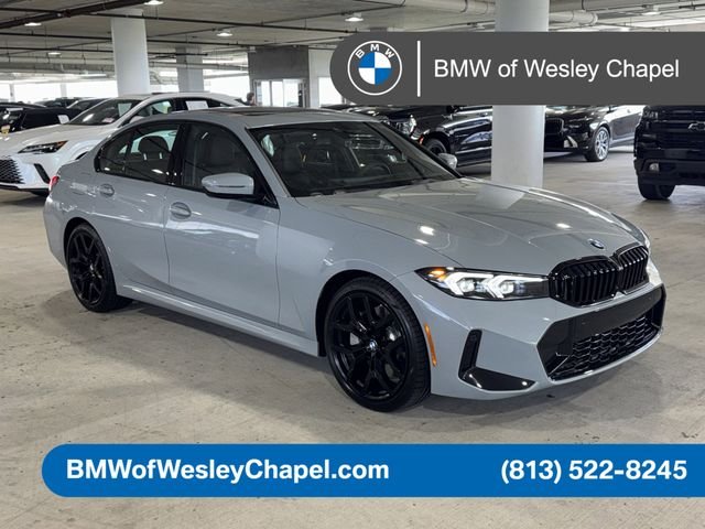 New 2026 Brooklyn Grey Metallic BMW 330i image 1