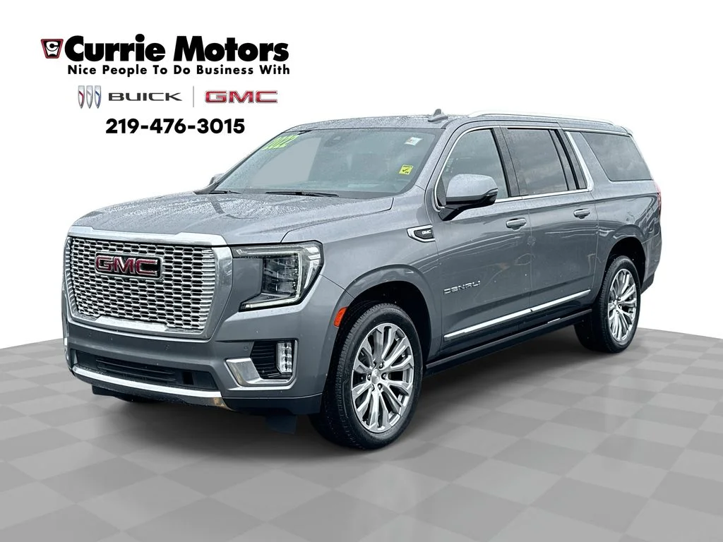 Used 2022 Gray GMC Denali image 1