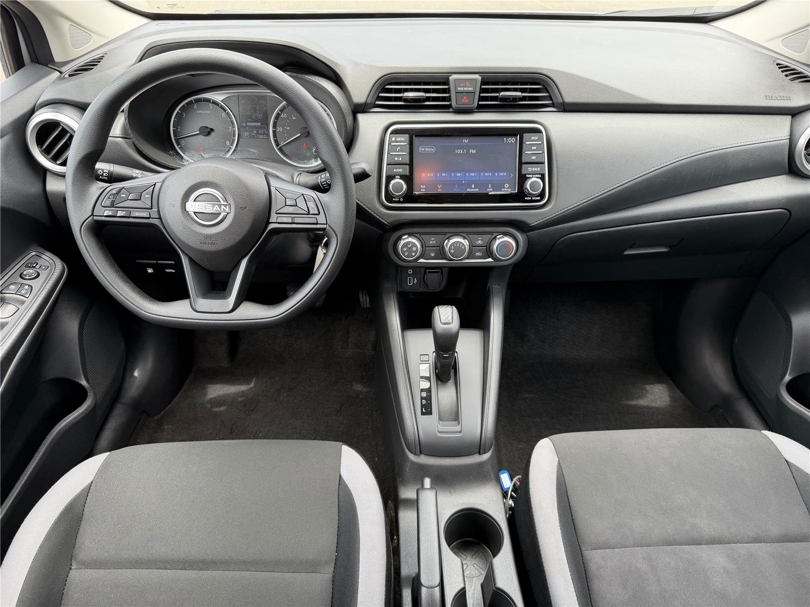 Used 2025 Nissan Versa Sedan S with VIN 3N1CN8DV3SL855741 for sale in Matthews, NC