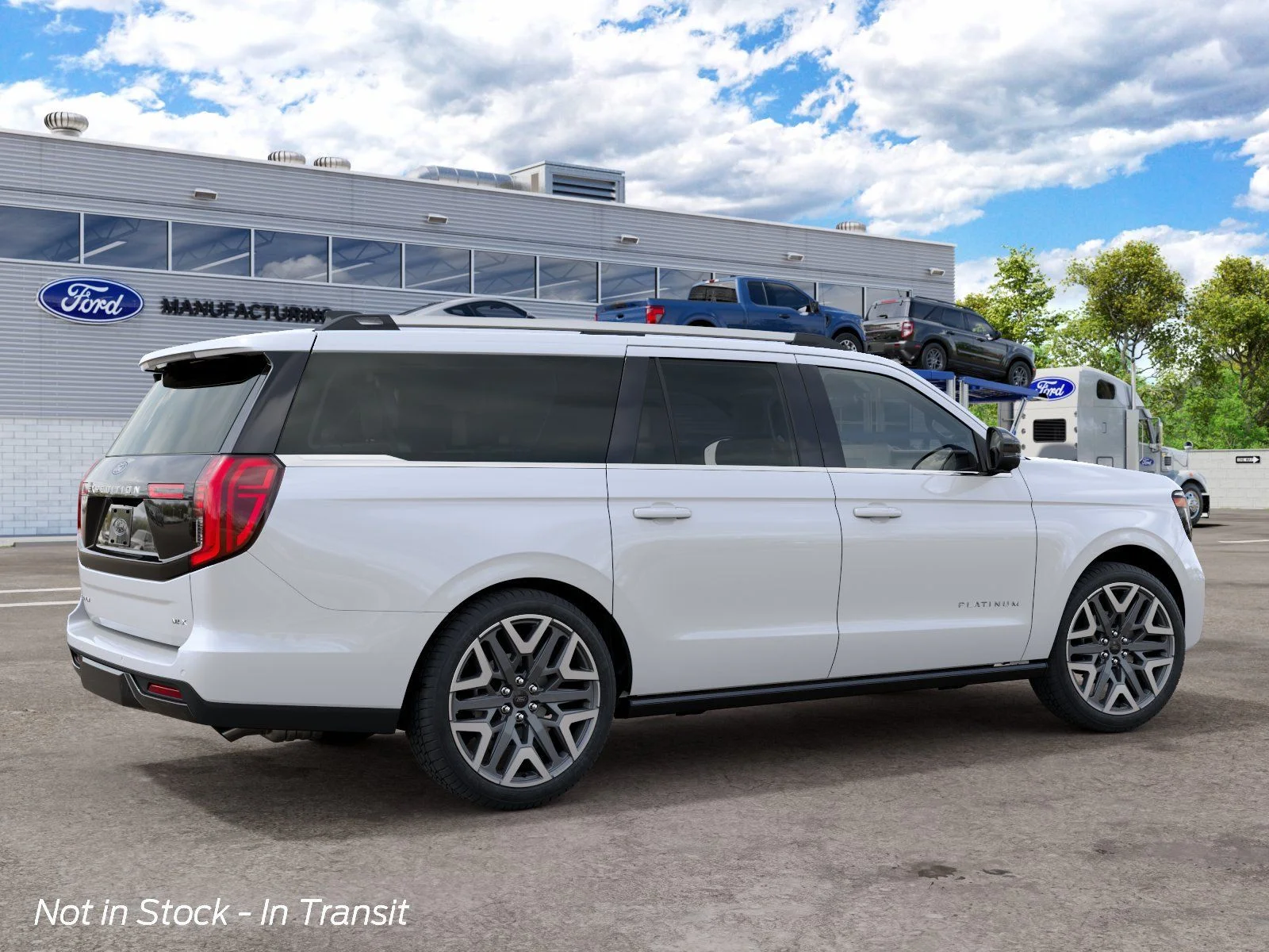 New 2027 White/off-white Ford Platinum image 6