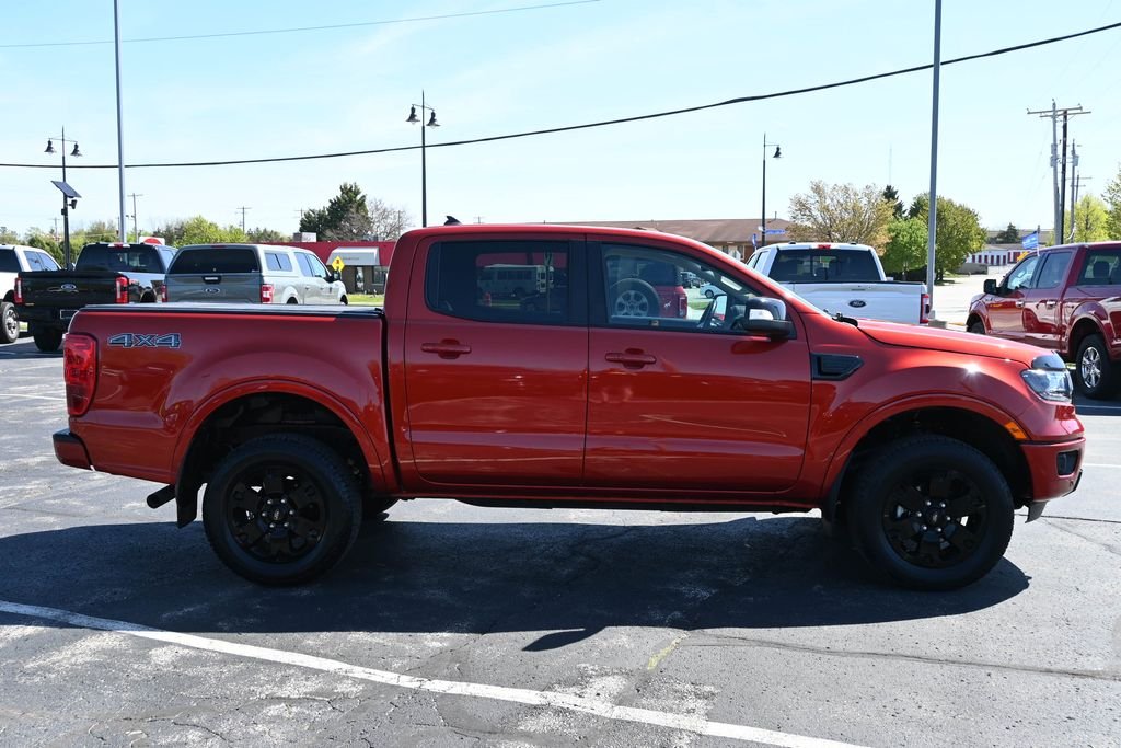 Certified Used 2023 Hot Pepper Red Metallic Tinted Clearcoat Ford Lariat image 8