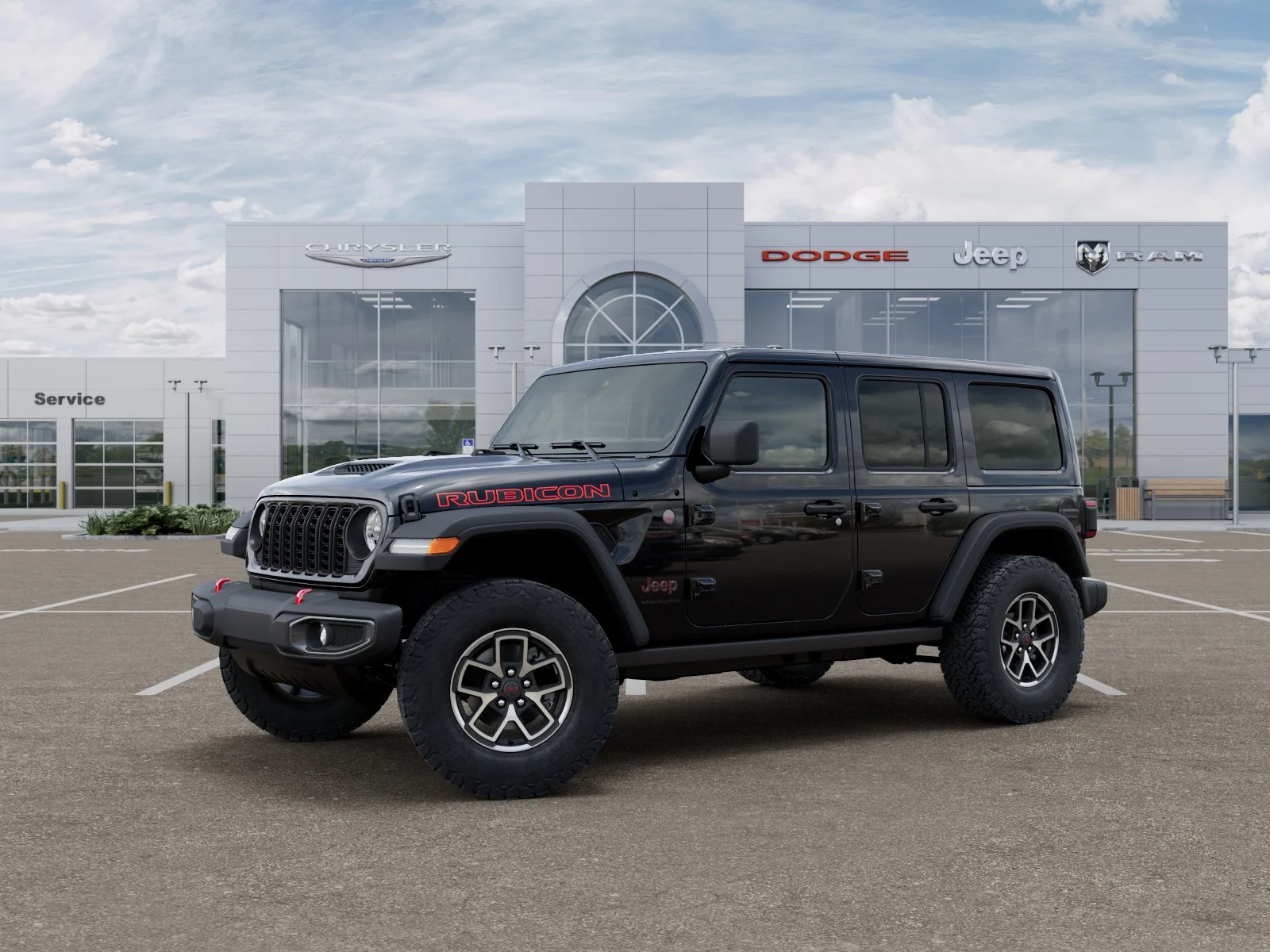 New 2026 Black Clearcoat Jeep Rubicon image 29