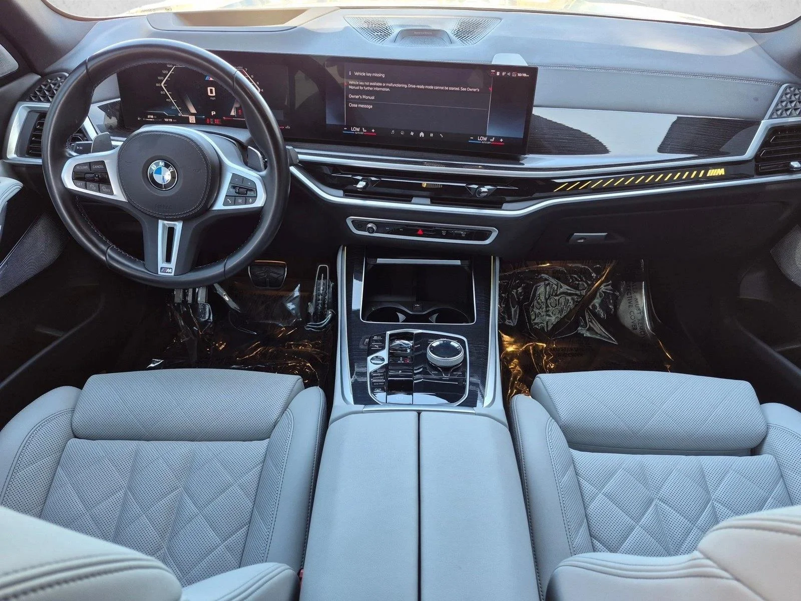 Used 2024 Frozen Pure Grey Metallic BMW M60i image 16