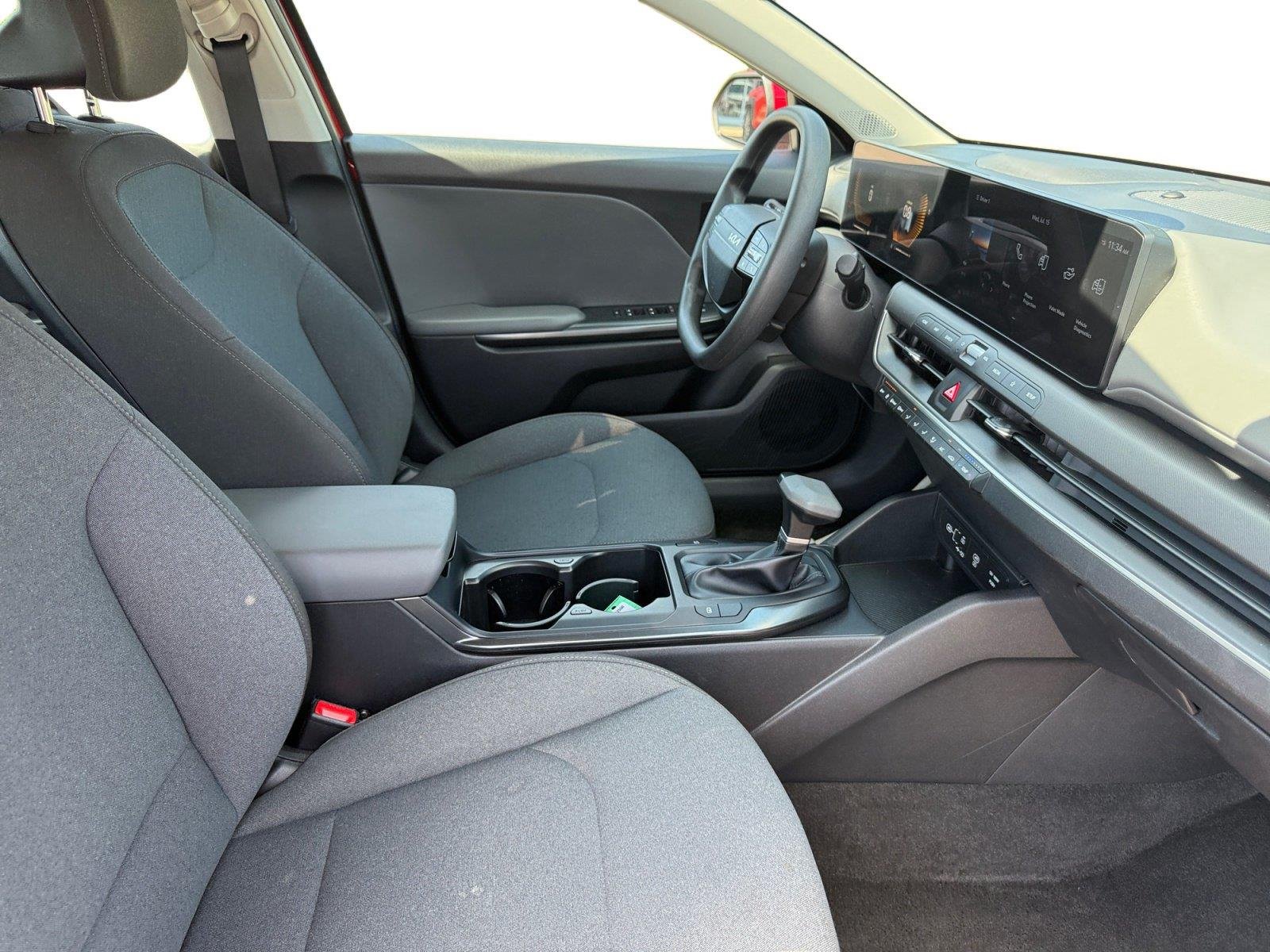 Used 2025 Currant Red Kia LXS image 16