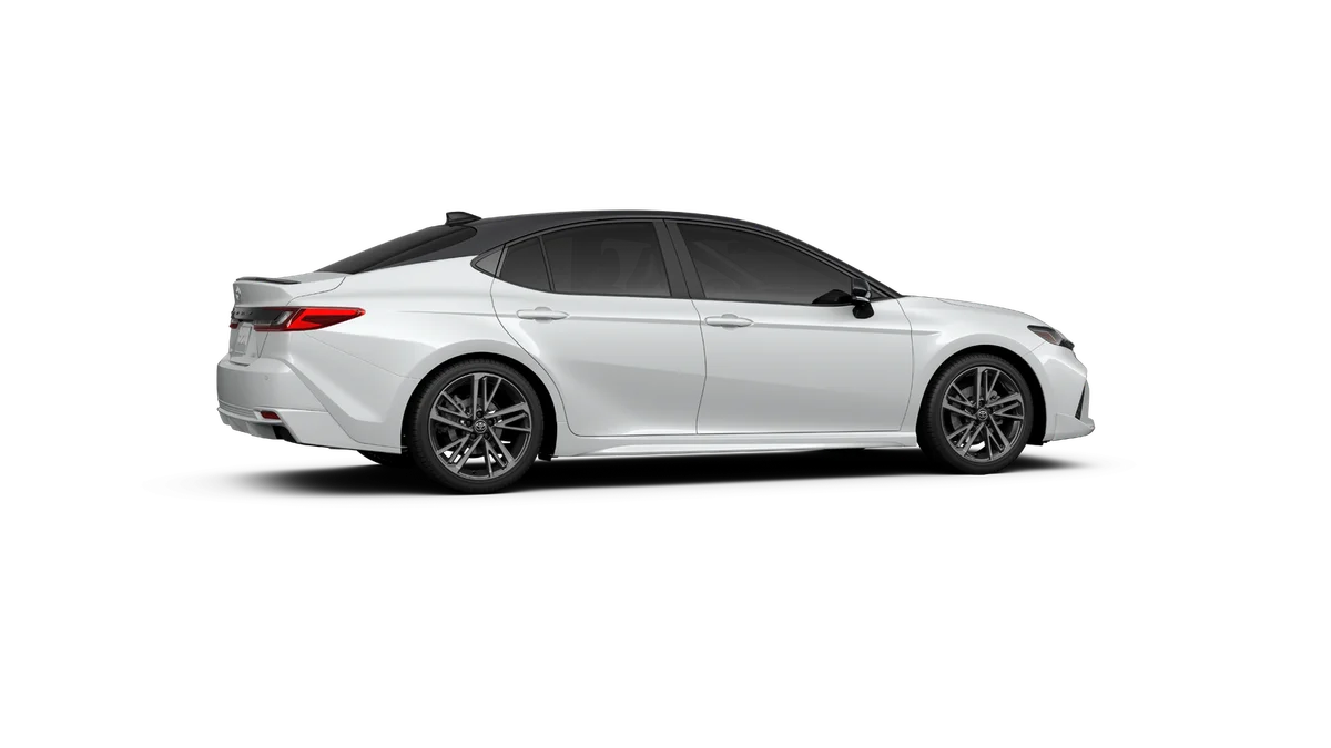 New 2027 Wind Chill Pearl with Midnight Black Metallic roof Toyota XSE image 11
