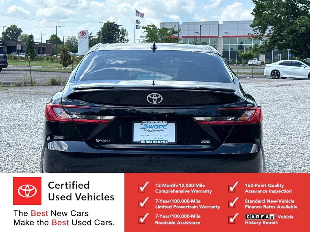 Used 2026 Midnight Black Metallic Toyota SE image 4