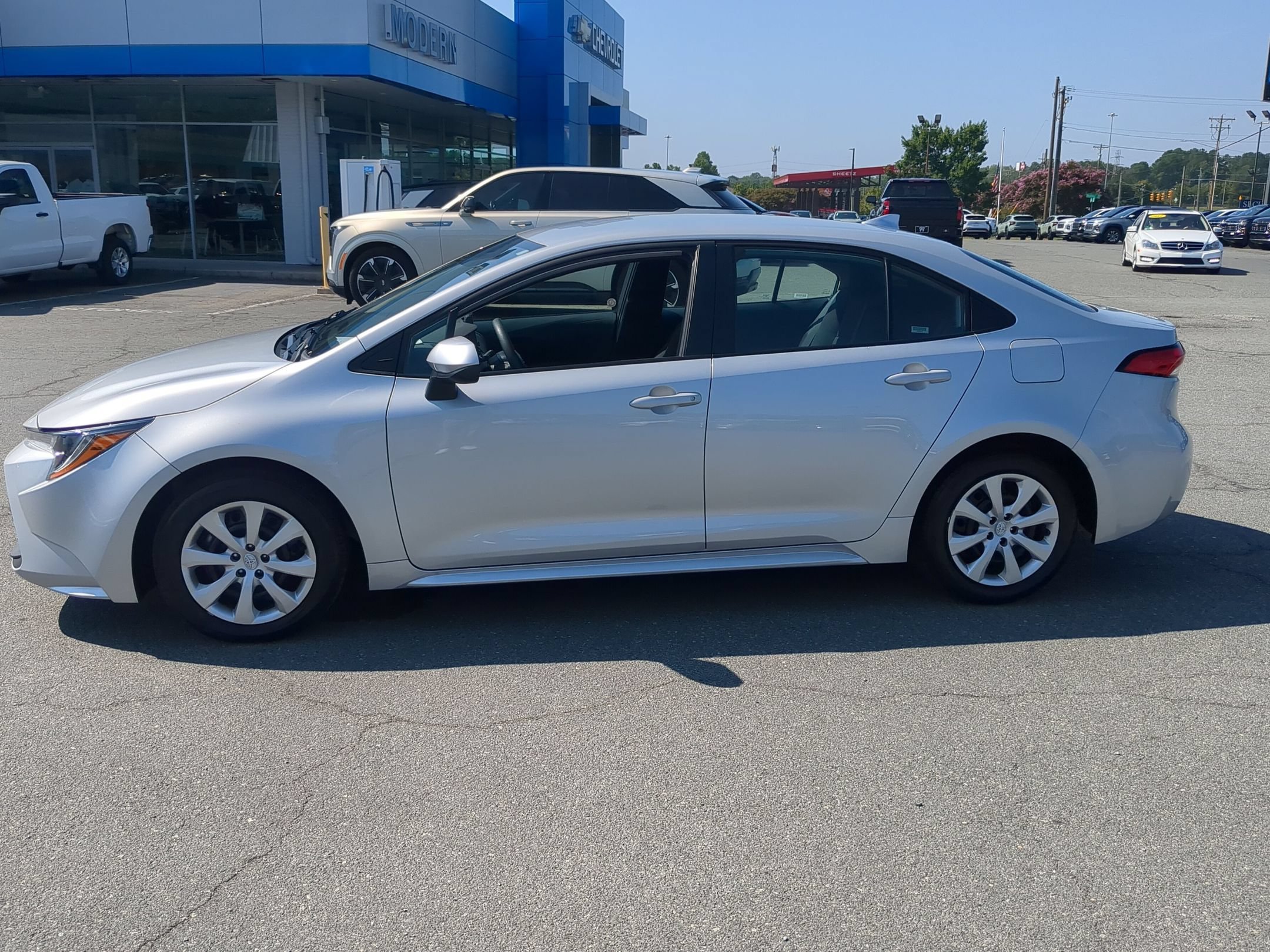 Used 2026 Classic Silver Metallic Toyota LE image 2