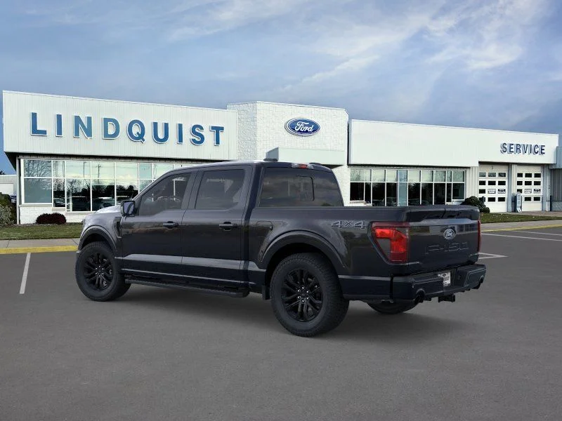 New 2026 Agate Black Metallic Ford XLT image 4