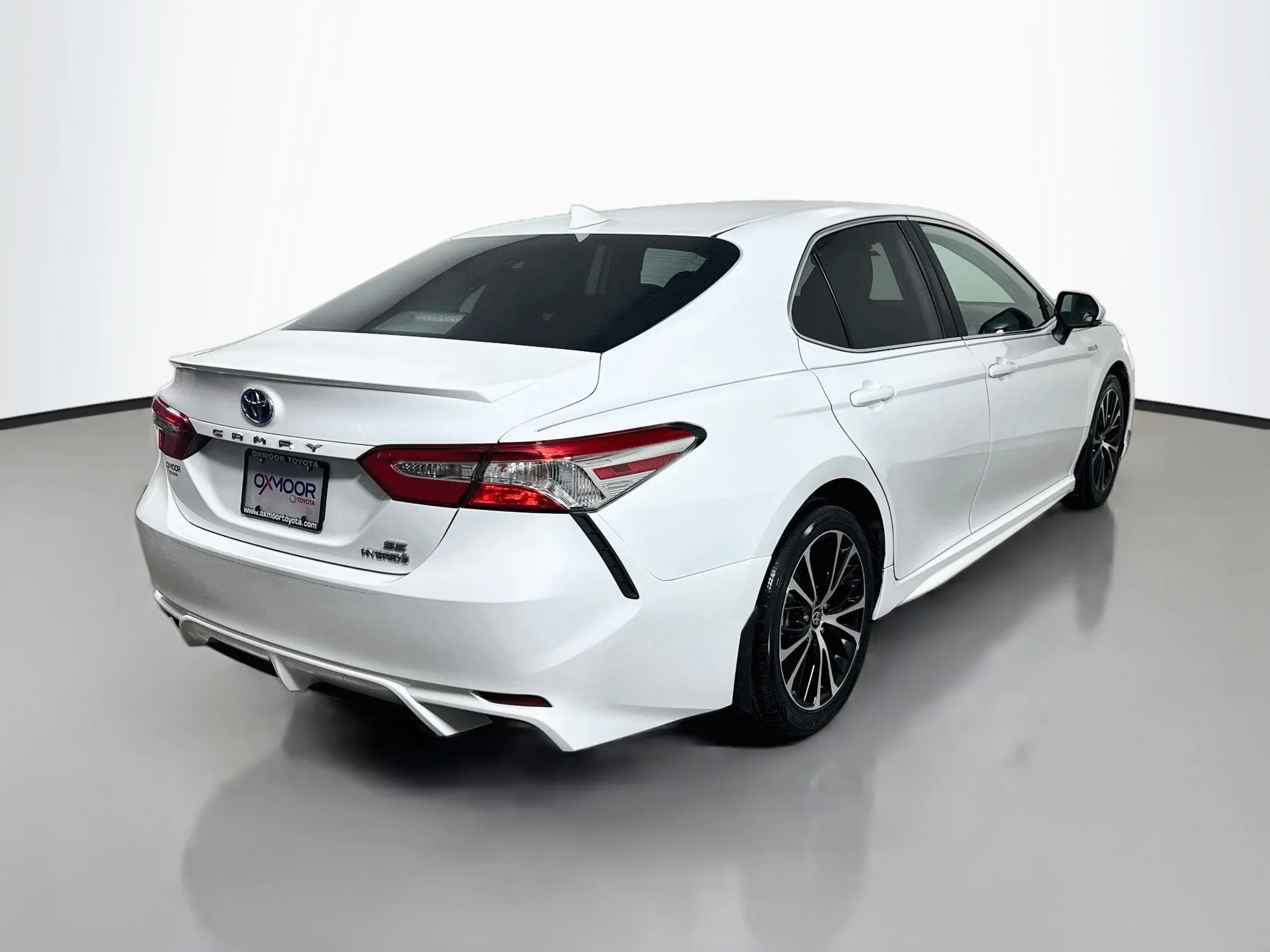 Certified Used 2020 Super White Toyota Hybrid SE image 7