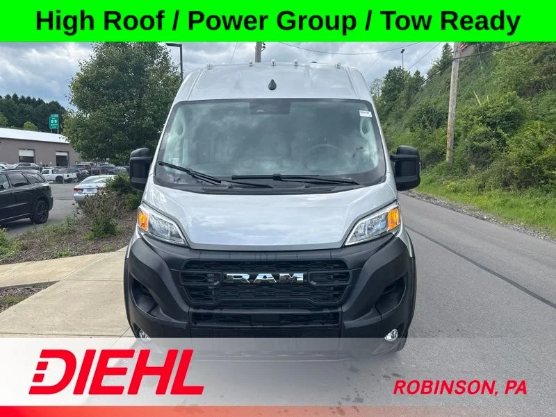 New 2026 Bright Silver Metallic Clear-Coat Exterior Paint RAM High Roof image 2